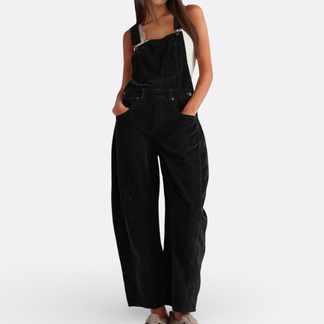 Platus Kojų Jumpsuitas