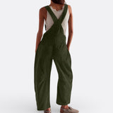 Platus Kojų Jumpsuitas