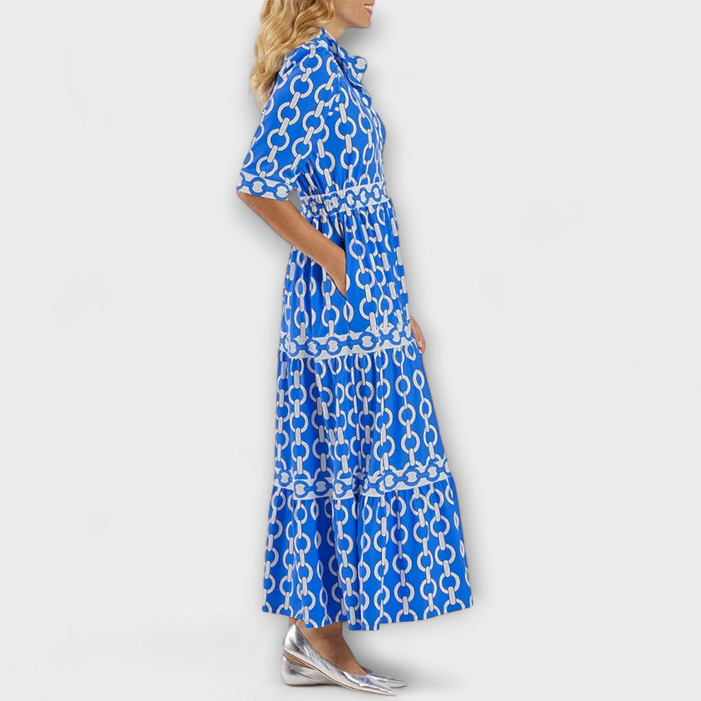 Midi Dress with Chains