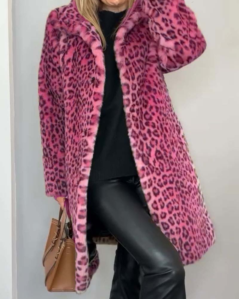 Ilgas Paltas su Leopardo Raštu