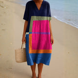 Vivid Color Dress