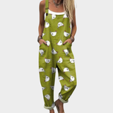 Patogus Raštuotas Jumpsuit'as