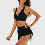 Bikini su Pilvo Kontrole ir Sijonu