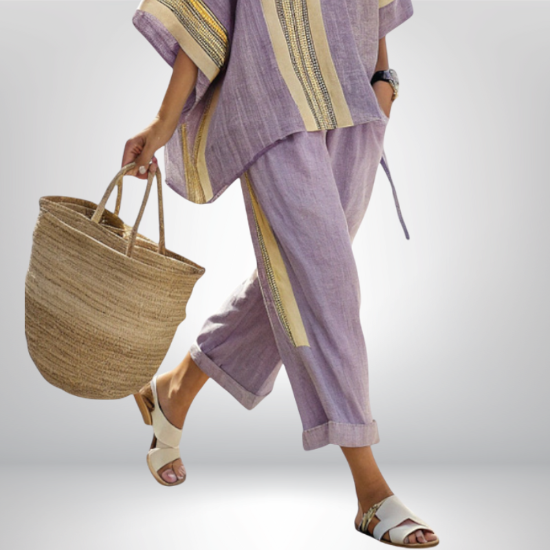 Boho Striped Set