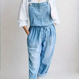 Denim Jumpsuit for Leisure