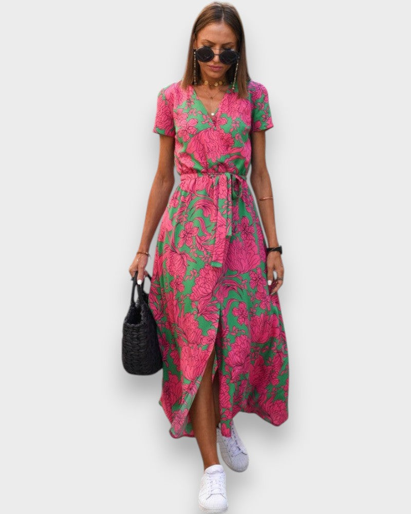 Midi Floral Dress