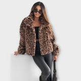Leopard Print Blazer