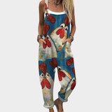 Patogus Raštuotas Jumpsuitas (Daugiaspalvis 2)