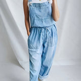 Denim Jumpsuit for Leisure