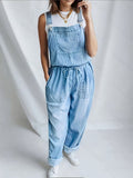 Denim Jumpsuit for Leisure