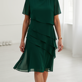 Elegantiška Ruffle Komforto Suknelė