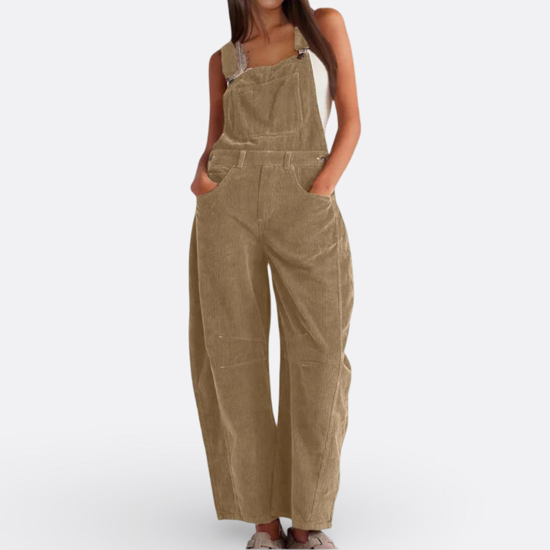 Platus Kojų Jumpsuitas