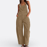 Platus Kojų Jumpsuitas