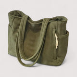 Velvet Shoulder Backpack