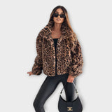 Leopard Print Blazer