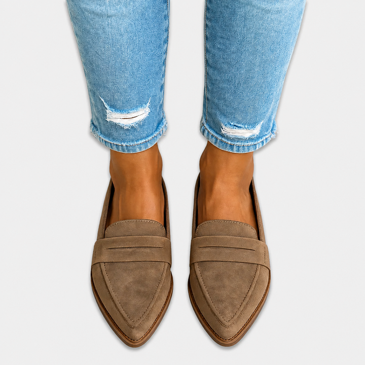 Luise | Suede Loafer