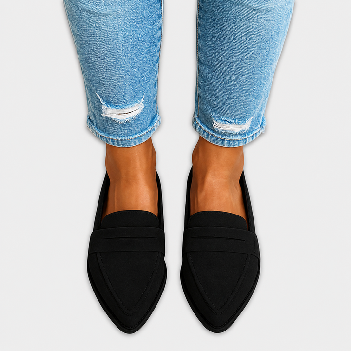 Luise | Suede Loafer