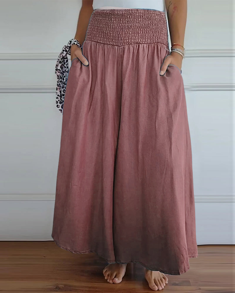 Wide Leg Trousers