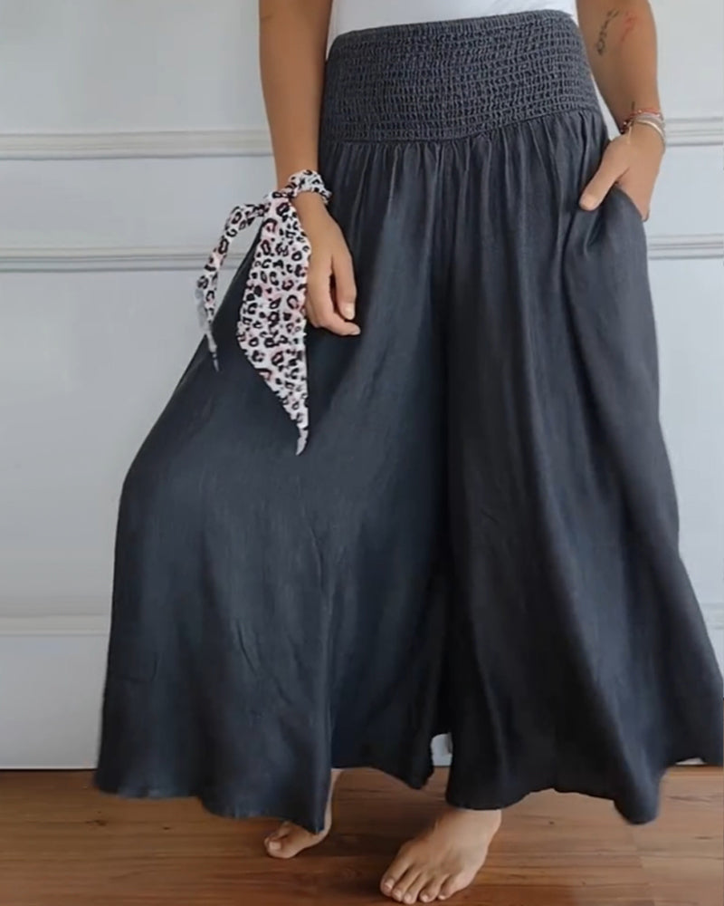 Wide Leg Trousers