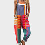 Patogus Raštuotas Jumpsuitas (Daugiaspalvis)