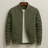 Striped Bomber Jacket