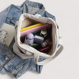 Velvet Shoulder Backpack