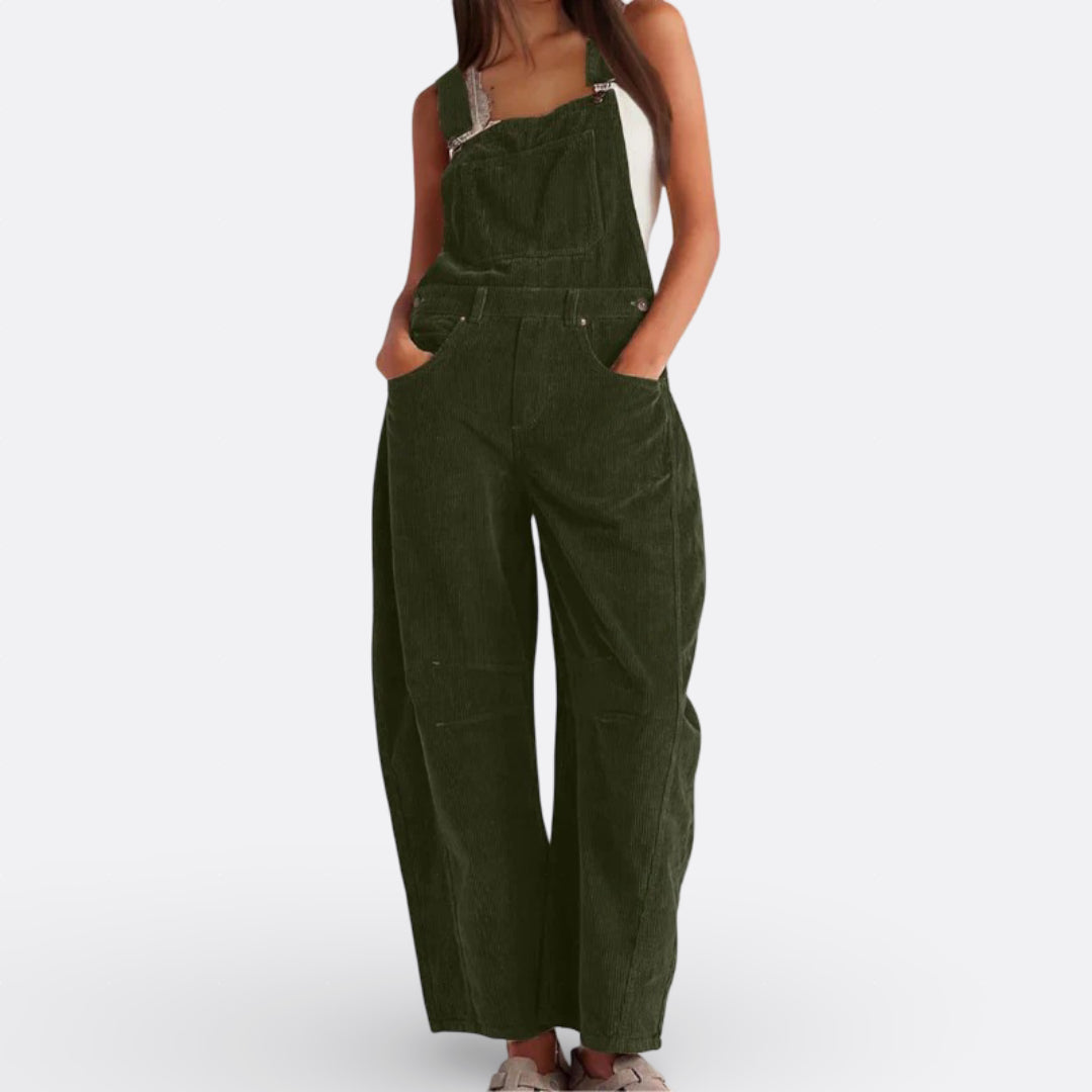Platus Kojų Jumpsuitas