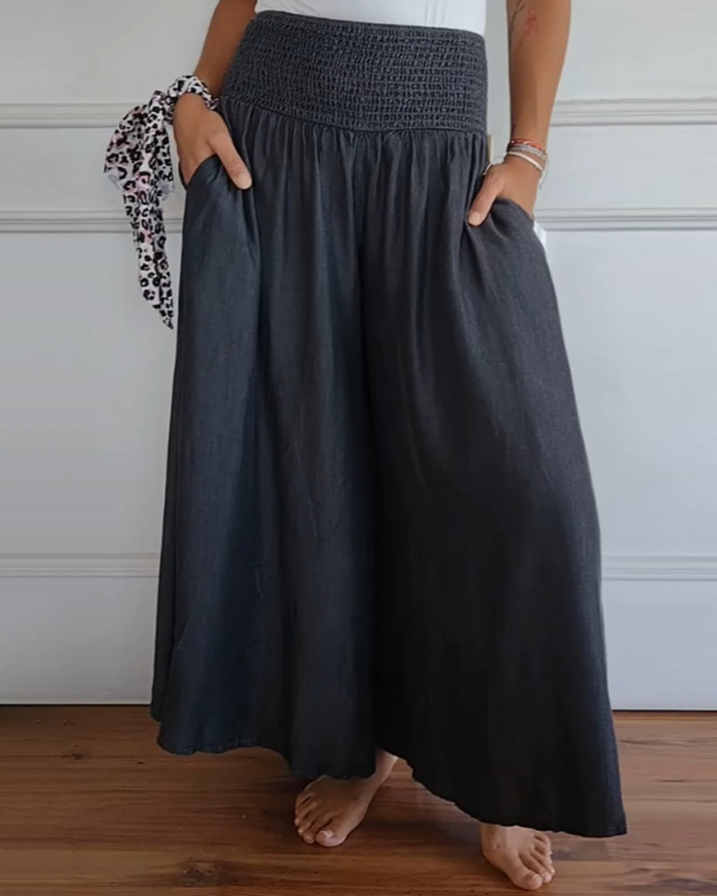 Wide Leg Trousers