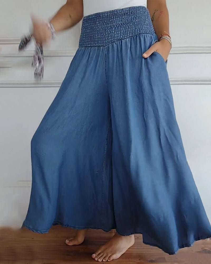 Wide Leg Trousers
