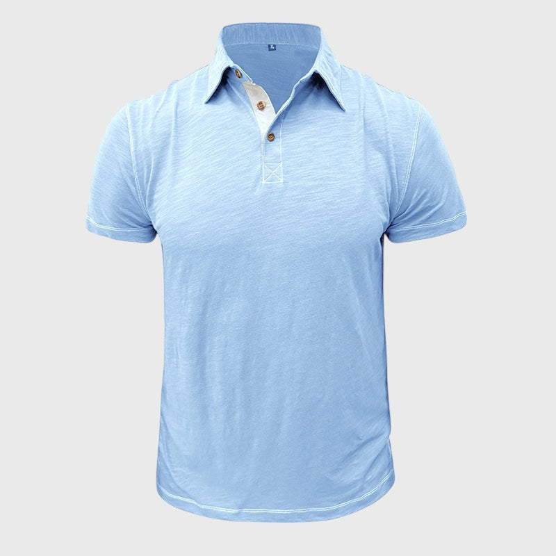 Polo Shirt (Šviesiai mėlyna)
