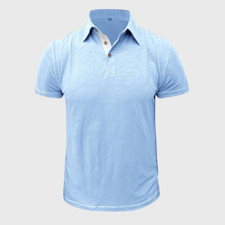 Polo Shirt (Šviesiai mėlyna)