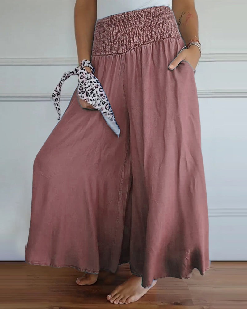 Wide Leg Trousers