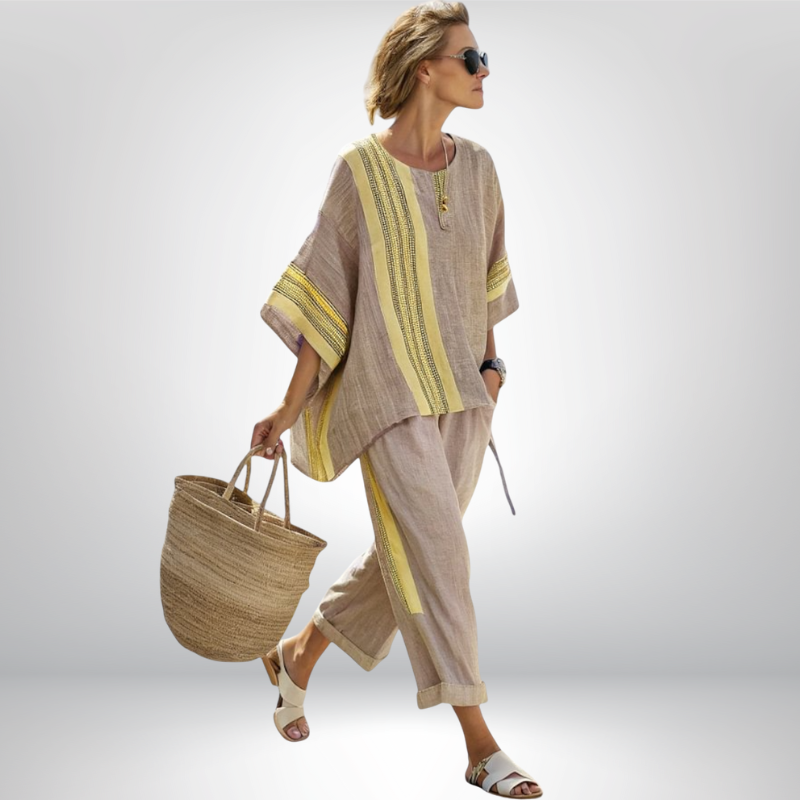 Boho Striped Set