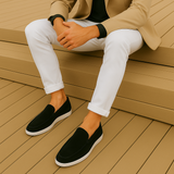 Suede Moccasins (Juoda 2)