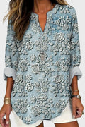 Blue Dinner Blouse