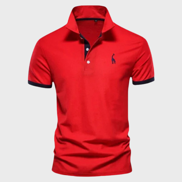 Vyriški Elegantiški Polo Marškiniai