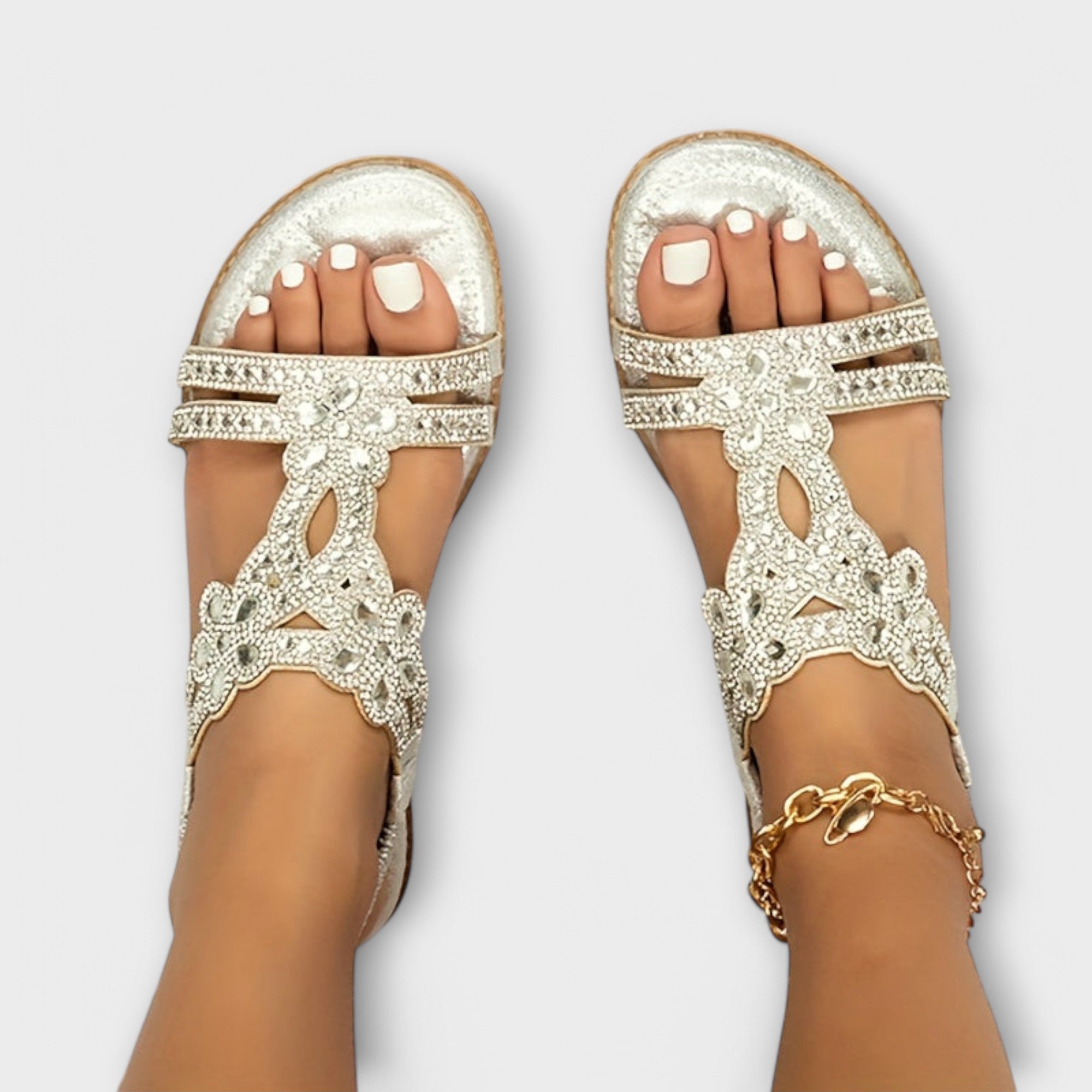 Boho Stiliaus Ortopediniai Sandalai