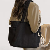 Velvet Shoulder Backpack