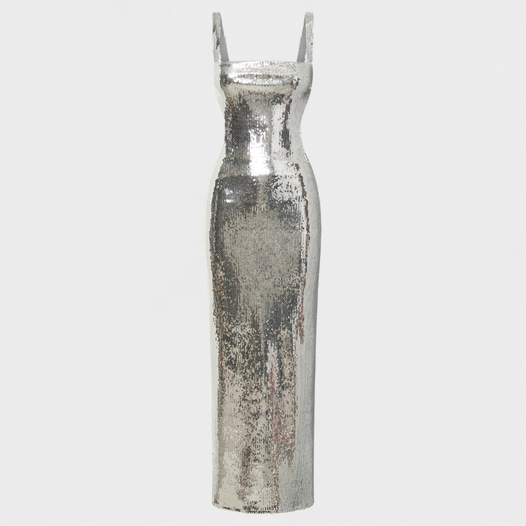 Sparkling Silver - Evening Dress