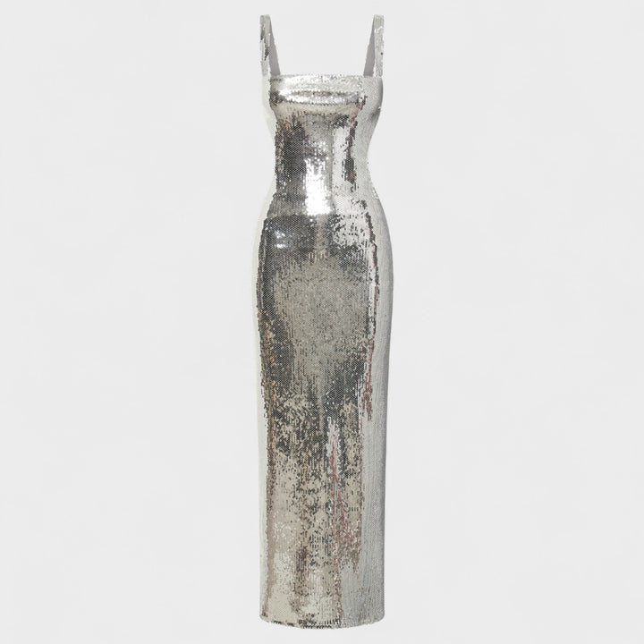 Sparkling Silver - Evening Dress