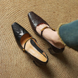 Marleon Leather High Heels