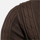 Argyle Pattern Soft Cardigan