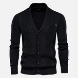 Argyle Pattern Soft Cardigan