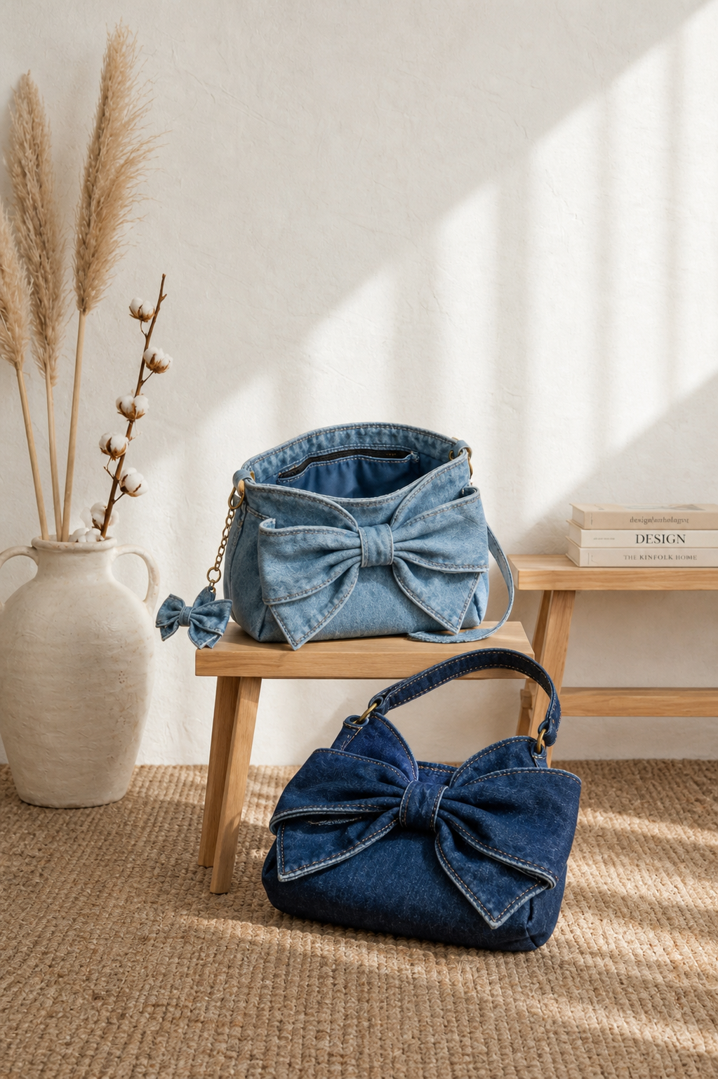 Denim Handbag