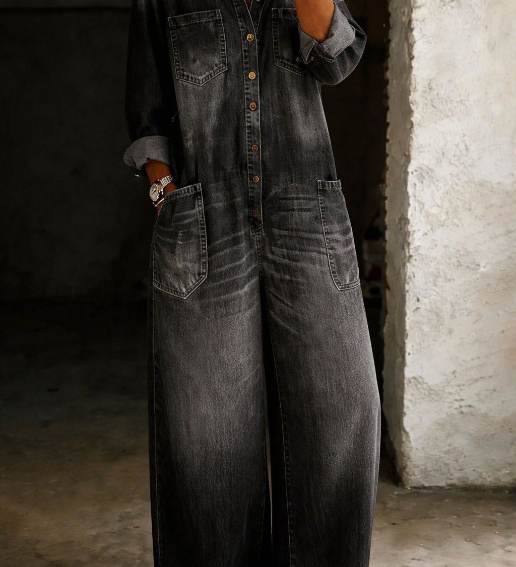 Komfortiškas Kasdienis Jumpsuit