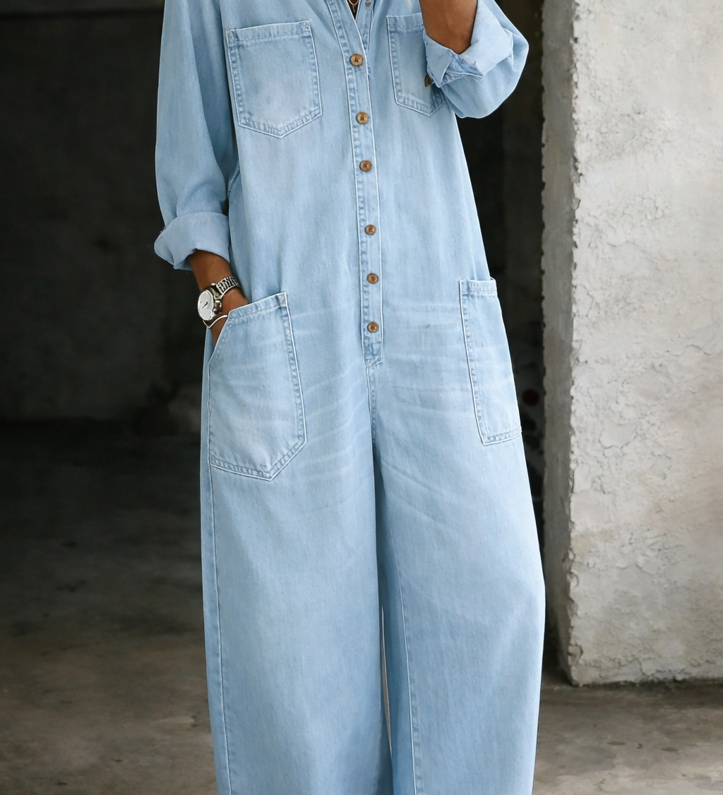 Komfortiškas Kasdienis Jumpsuit