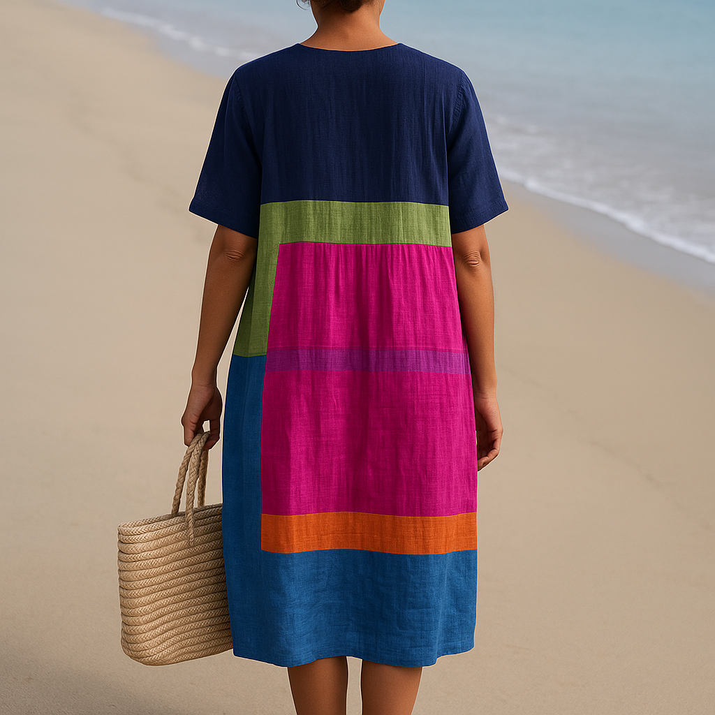 Vivid Color Dress