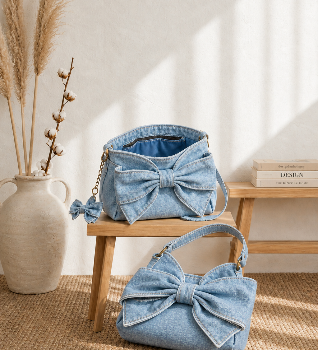 Denim Handbag