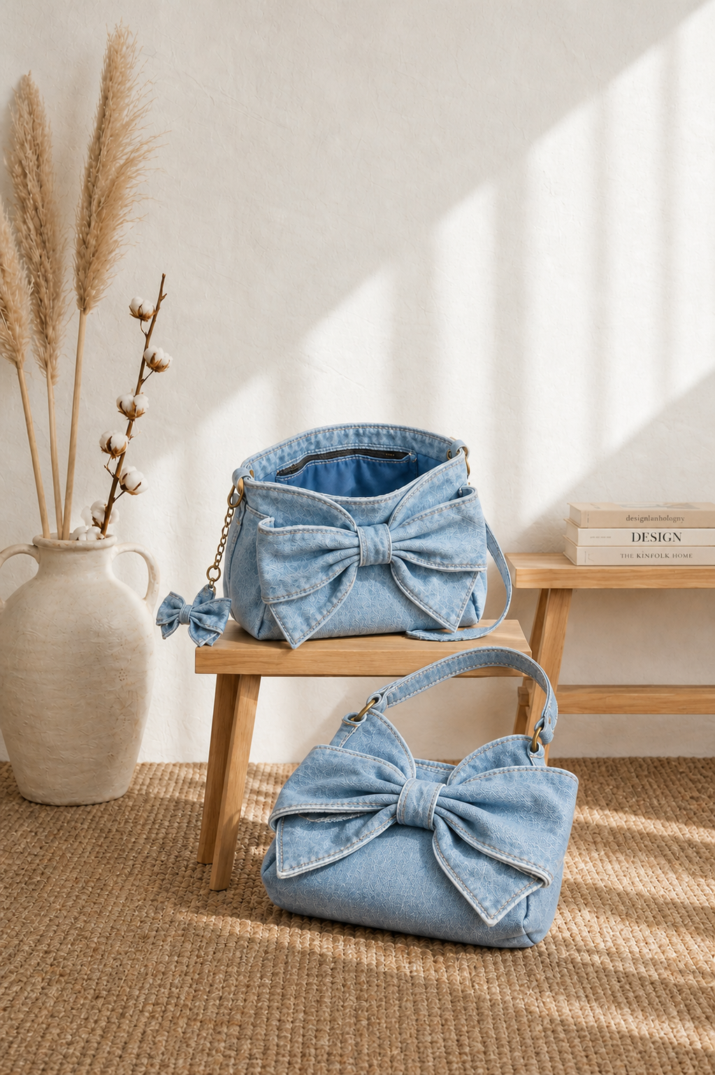 Denim Handbag