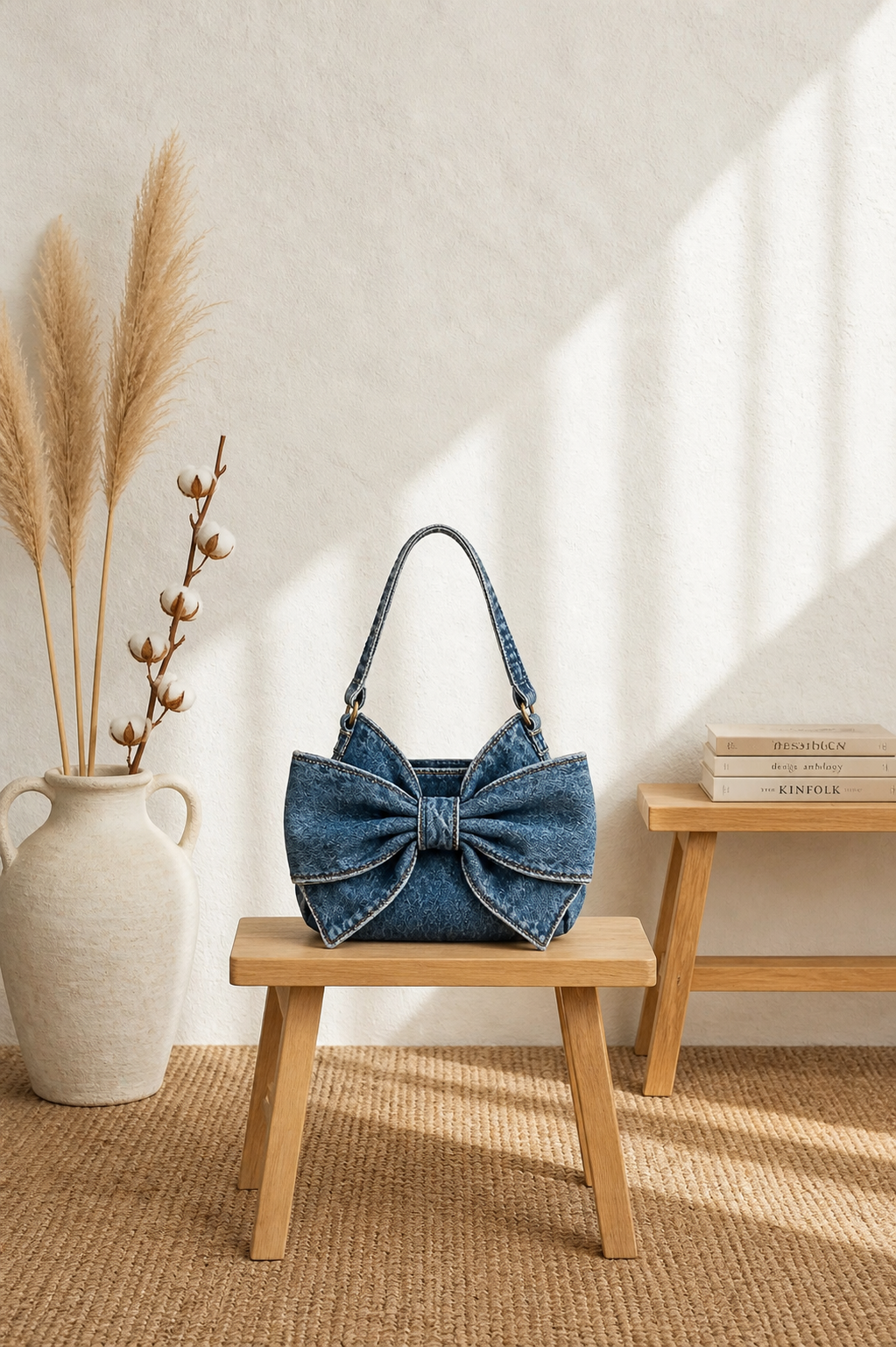 Denim Handbag